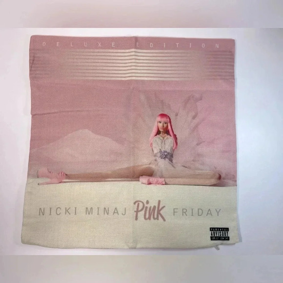 Nicki Minaj - Pink Friday  - Throw Pillow Cover / Slip - 💕🪩 - Picture 1 of 8